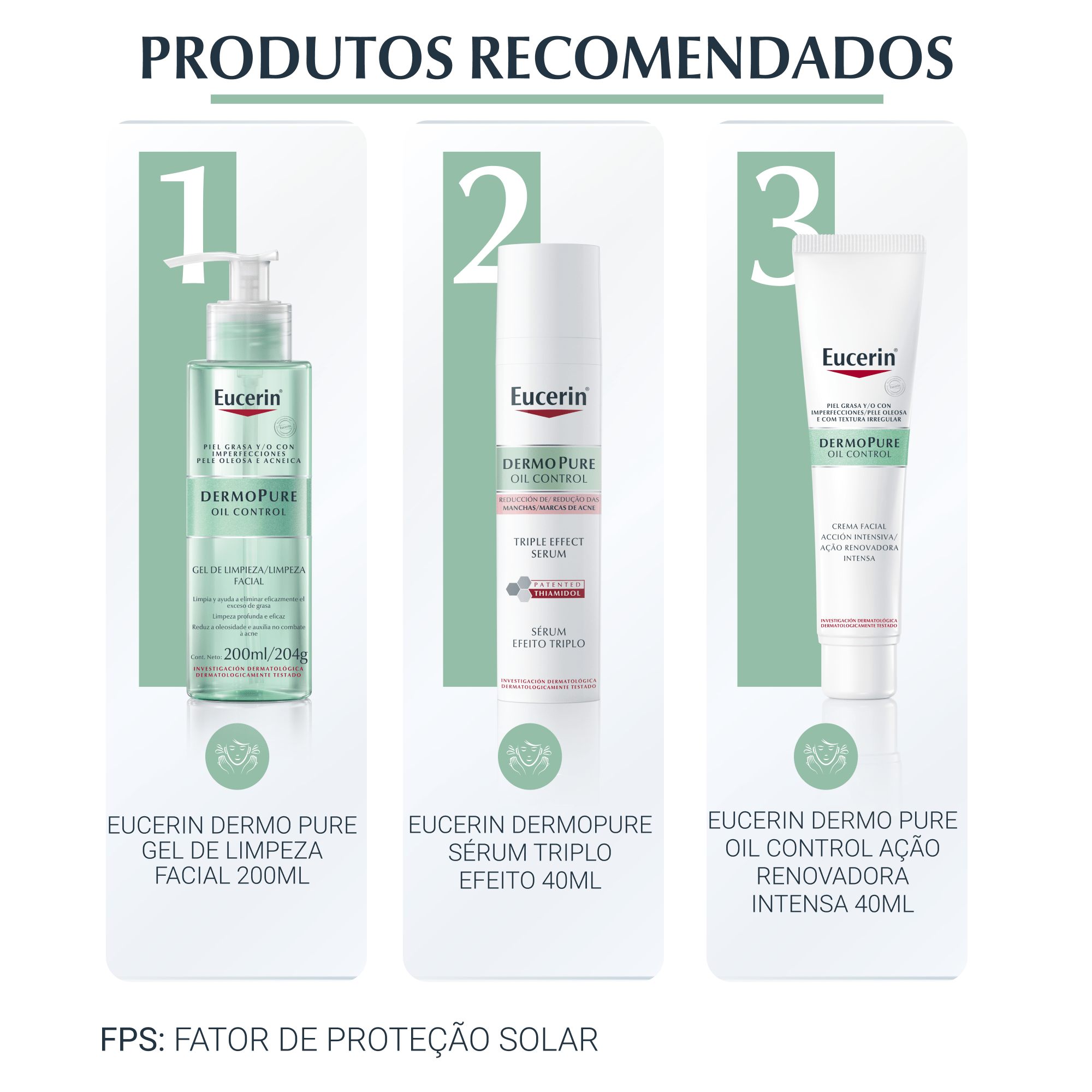 Eucerin Dermo Pure Sérum Facial Efeito Triplo 40ml Eucerin Dermo Pure Sérum Facial Efeito Triplo 40ml